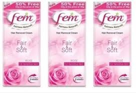 Fem Hair Remove Rs85 ( 3 unit )